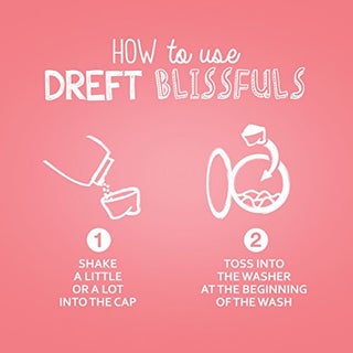 Dreft Blissfuls In-Wash Laundry Scent Booster Beads, Baby Fresh Scent, 13.4 oz - view 5