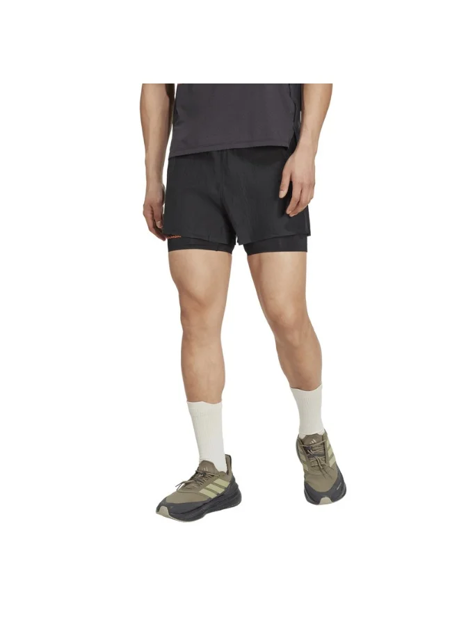 adidas Adidas Adi365 Hk2In1 M M Black Running Shorts For Men