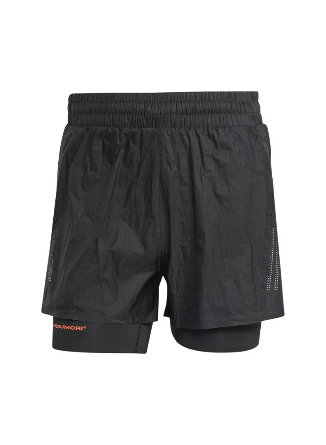 adidas Adidas Adi365 Hk2In1 M M Black Running Shorts For Men