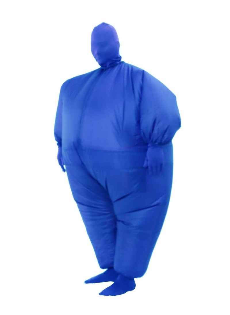 Generic - Inflatable Full Body Blow Up Costume Suit, Adult Size Inflatable Fat Chub Suit, Fancy Dress Party Costume (Blue) - Image 1