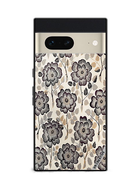 Protective Case Cover For Google Pixel 7 Floral1 Design Multicolour