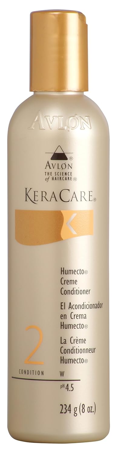 KeraCare Humecto Cream Conditioner 8 oz  Deep Hydrating and Moisturizing Conditioner