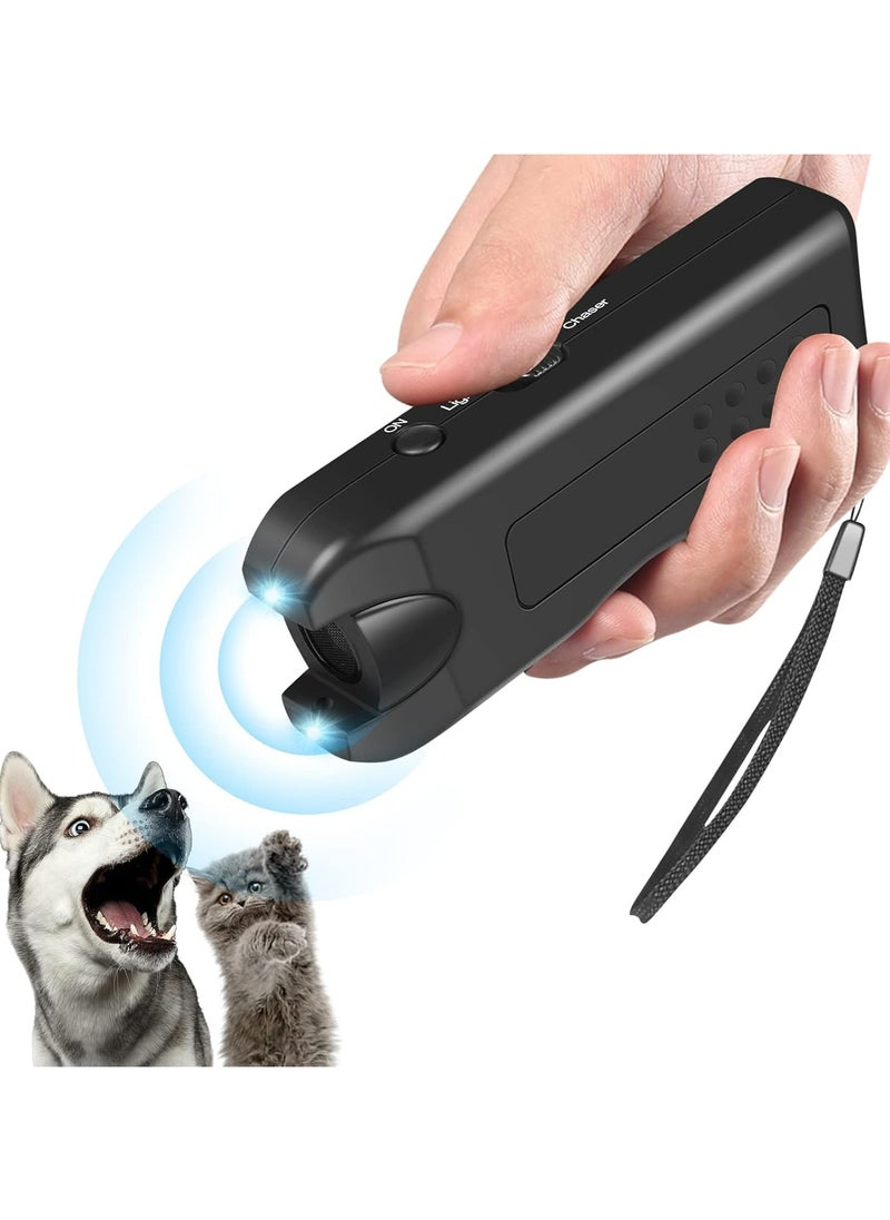 Oasisgalore Safe 3-in-1 Anti-Barking Device, 16.4 Ft Range, Ultrasonic Chaser & LED Training Aid for Dogs  - Image 1