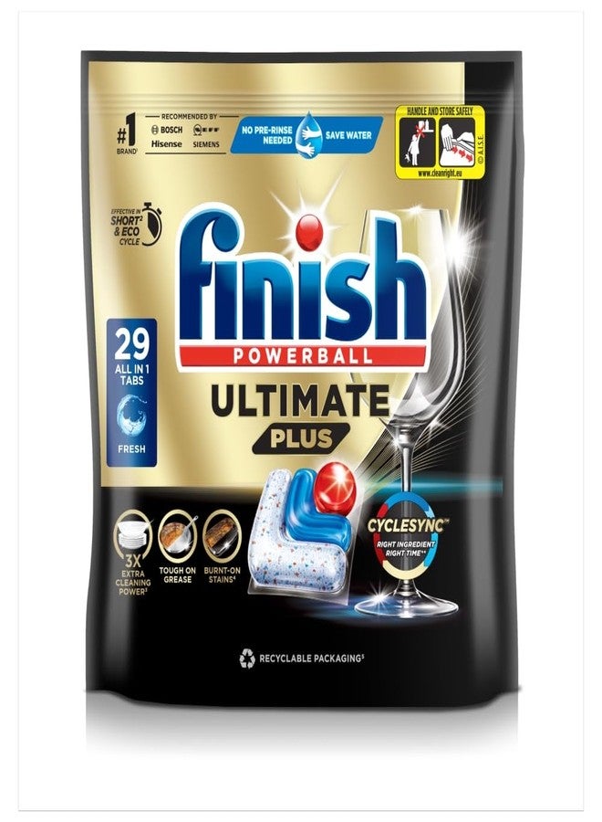 Finish Dishwasher Tablets Ultimate Plus Regular 29's
