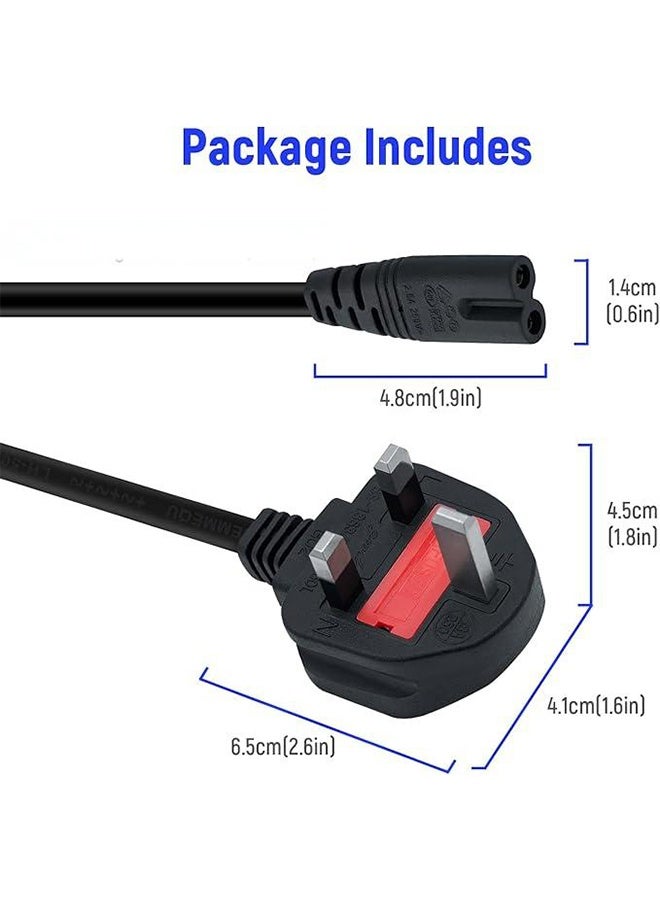 1.5 meter UK Power Cable (IEC320C13 to BS 1363) Kettle Lead/Power Cord Compatible with PS5/PS4/PS3 - Image 5