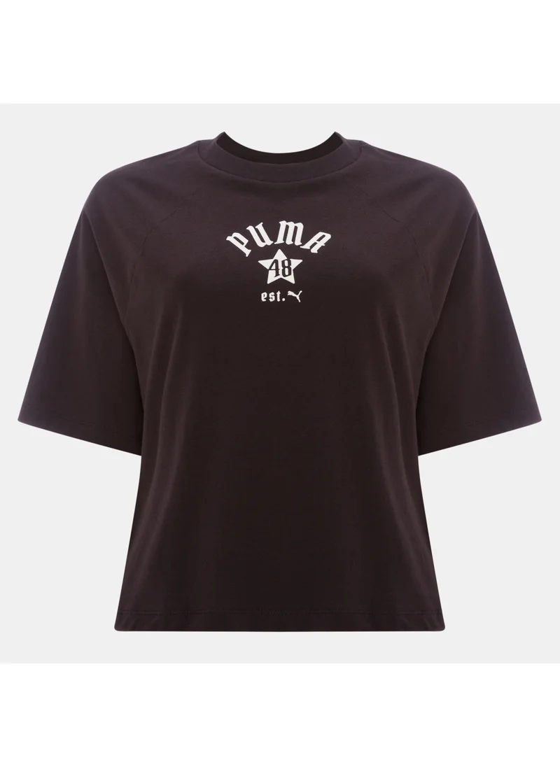 PUMA Women's CLASSICS PLAY LOUD T-Shirt
