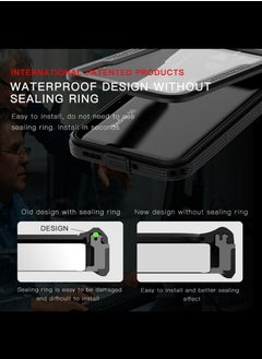 X-level Redmi note 12 Pro 5G Waterproof Case Cover Full Body with Built-in Screen Protector, IP68 Certified Shockproof Dustproof Snowproof Underwater Protective Cover Camera len Protection Accessory  - Image 3