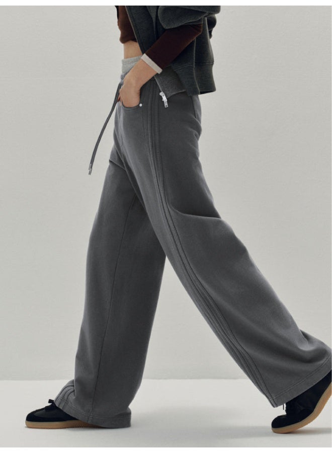 سيمير بنطلون واسع الساقين برباط خصر للنساء - Image 2