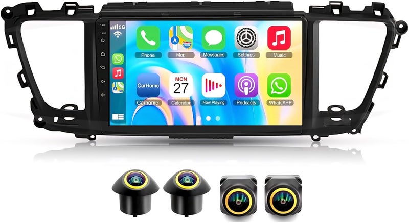 Vierex Kia Carnival 2014-2020 Car Stereo with GPS and Camera - Image 1