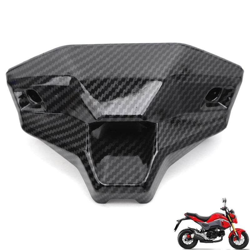 Mokuo Motorcycle Carbon Fibre Speedometer Cover Fit For Honda Grom Msx125 SF 20162020 Fairings Kit Parts - Image 3