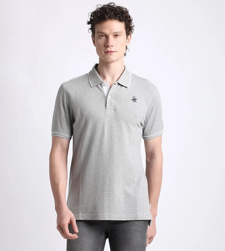 Logo Detail Polo T-Shirt