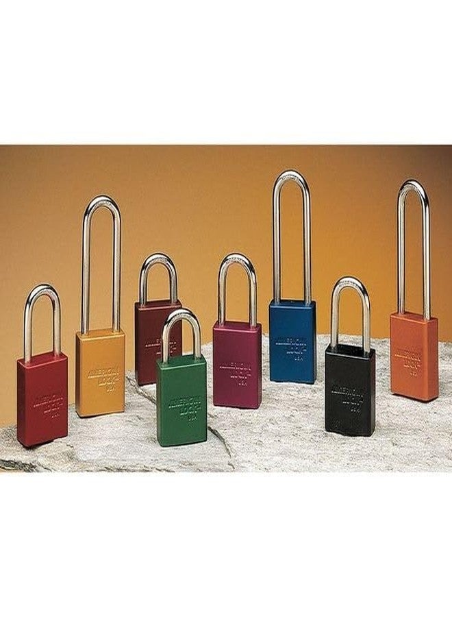 Master Lock Lockout Padlock, KD, Purple, 1/4 in. Dia. - Image 2