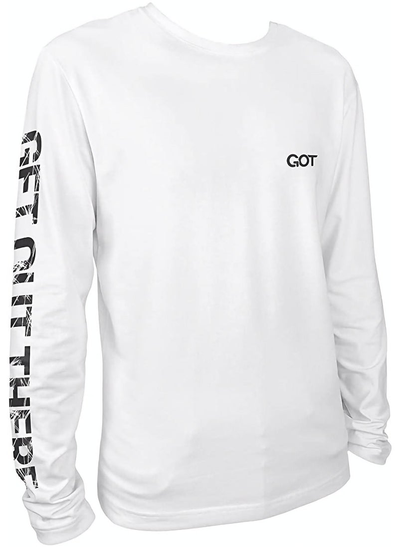 GOT - Sports UPF 50 UV Sun Protection Long Sleeve Performance T Shirt for Men and Women Fishing Hiking Running - Image 1