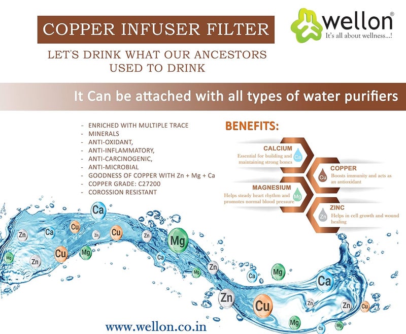 WELLON نظام تنقية المياه بالأشعة فوق البنفسجية من ويلون بسعة 20 لتر في الساعة للمنزل - Image 2