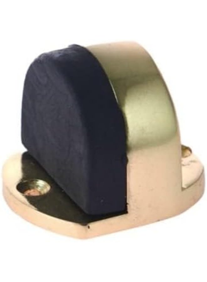 HASANAT ESSENTIALS Essentials Door Stopper Round Bumper Oval Solid Stop Down Bolt Rubber Absorbs shock Wide usage Cylindrical Half Round Oval Variations  - Image 3