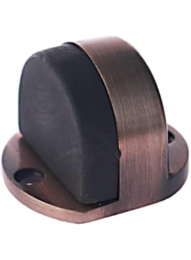 HASANAT ESSENTIALS Essentials Door Stopper Round Bumper Oval Solid Stop Down Bolt Rubber Absorbs shock Wide usage Cylindrical Half Round Oval Variations  - Image 1