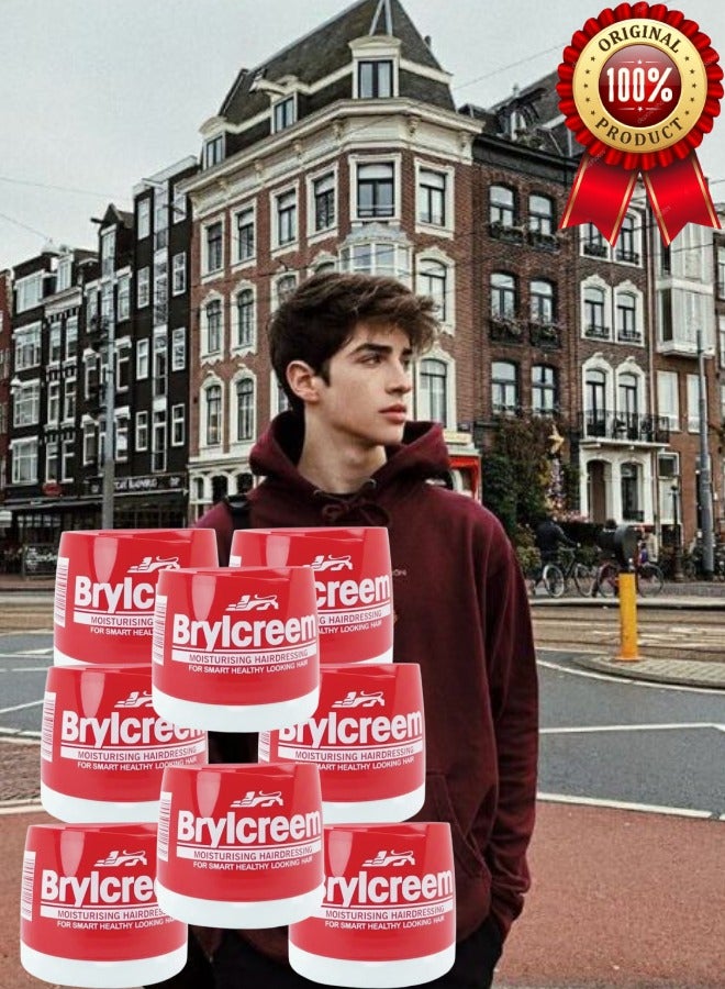 بريلكريم 8 قطع بريلكريم مرطب لتصفيف الشعر 210مل - Image 1