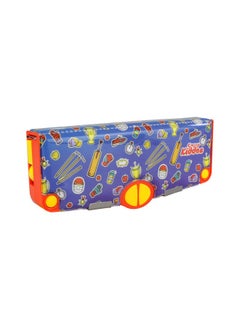 SMILY KIDDOS Smily Kiddos Plastic Multi Functional Pop Out Pencil Box For Kids Stationery For Children, Cricket Theme (Blue)  - Image 3