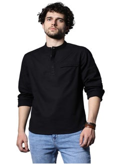 HIGH STAR Men Black Shirts  - Image 2
