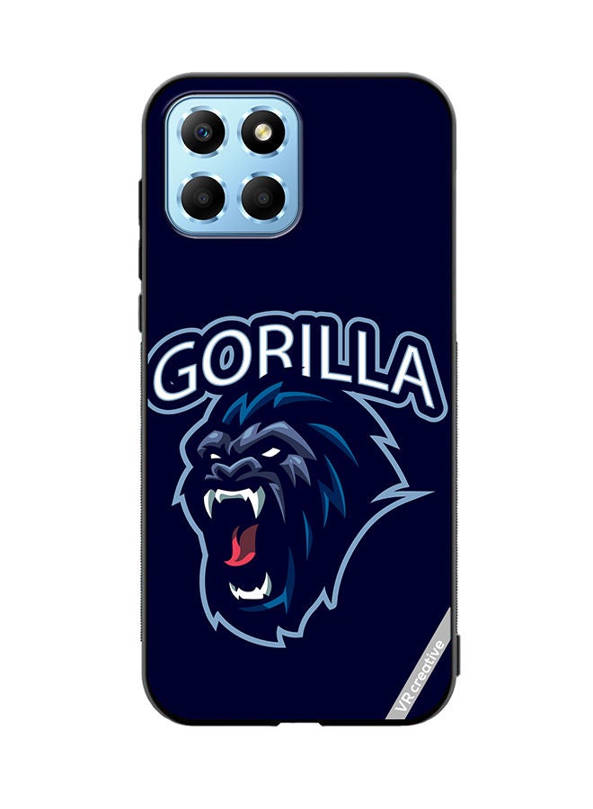 VR CREATIVE Protective Case Cover For Honor X8 5G Gorilla Design Multicolour - Image 1