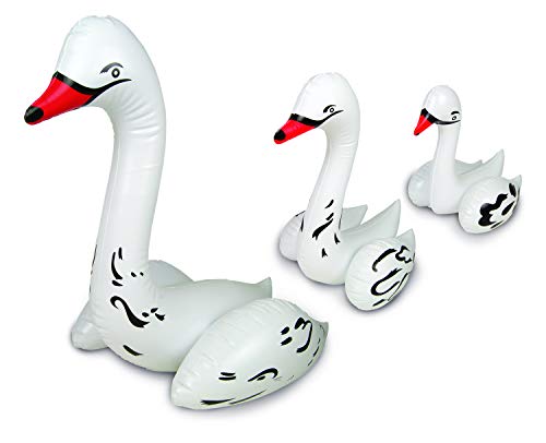 Poolmaster 81411 Floating Swimming Pool Backyard Décor, 3 Pack, Swan Family - Image 2