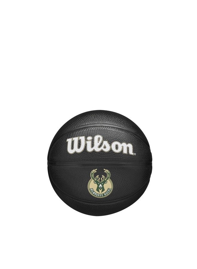 Wilson NBA Team Tribute Mini Milwauckee Bucks - Size 3 (mini ball) - Black - Image 1