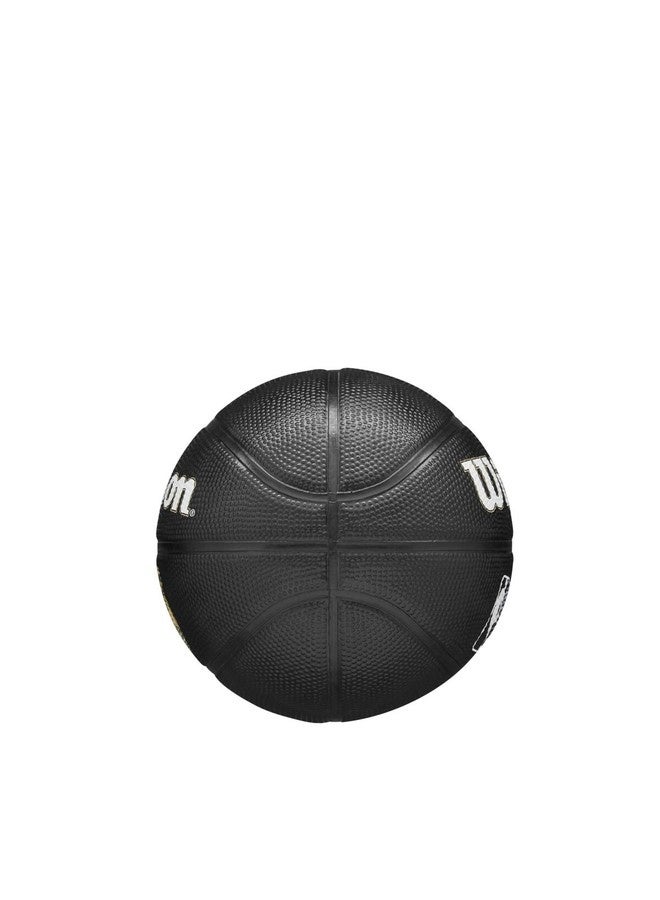 Wilson NBA Team Tribute Mini Milwauckee Bucks - Size 3 (mini ball) - Black - Image 4