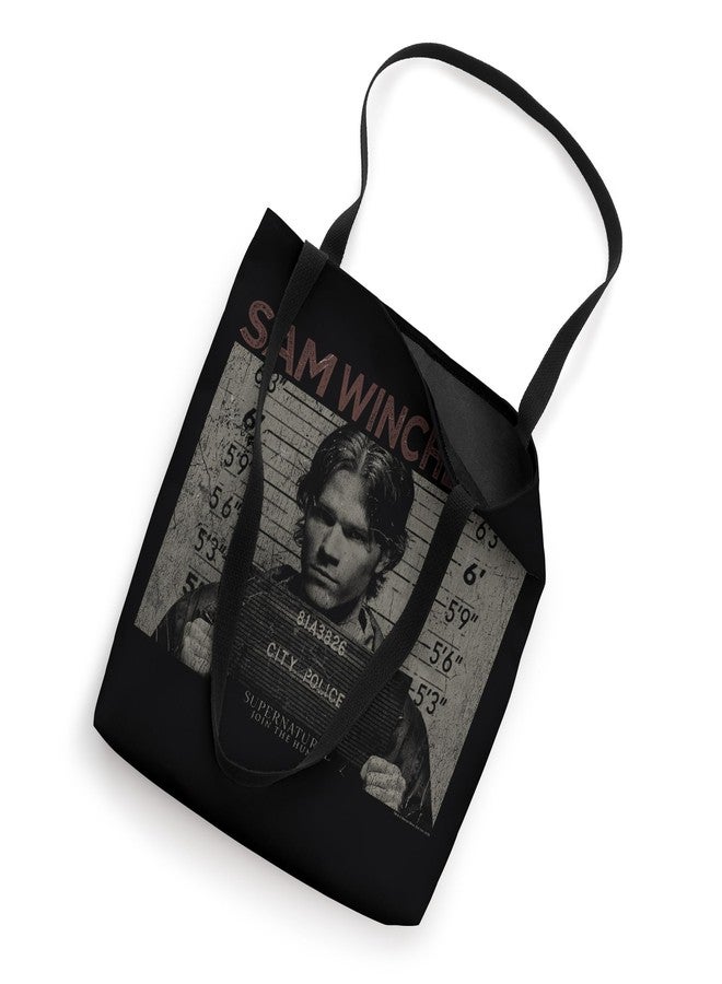 Supernatural Sam Mug Shot Tote Bag - Image 2