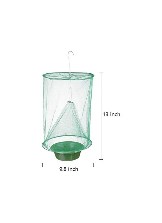 Generic 8 Pack Fly Trap Garden Ranch Orchard Trap,Ranch Fly Trap Flay Catcher, The Most Effective Trap Ever Made with Pots Flay Catcher New Fly Red Drosophila  - Image 4