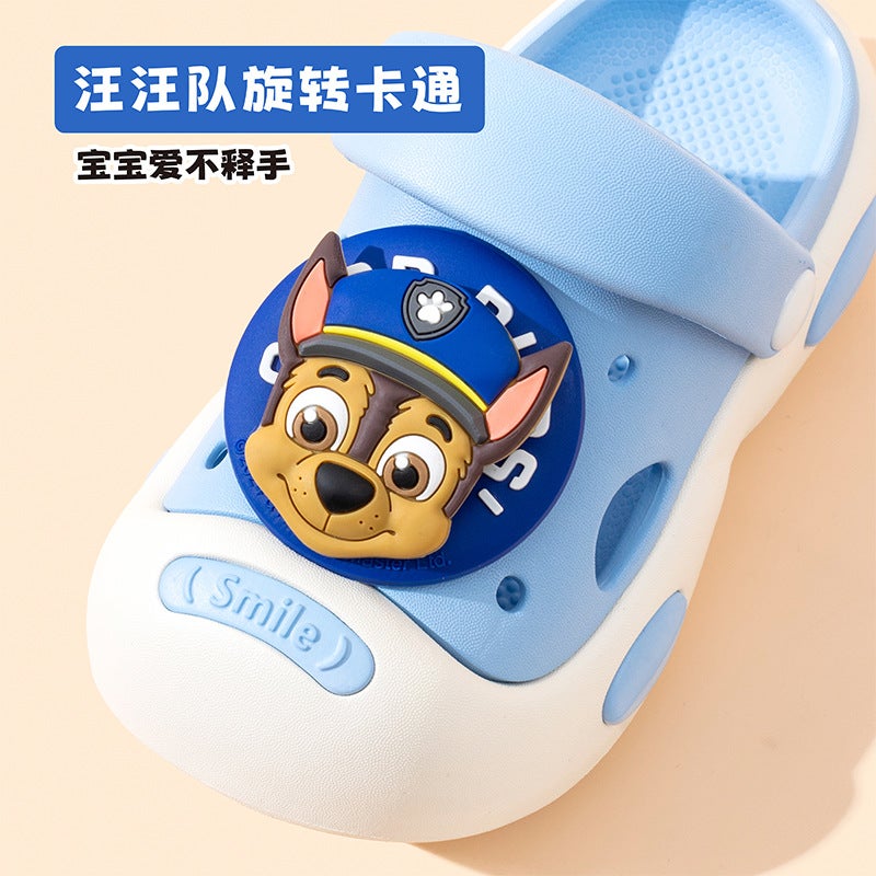 Wang Wang Team Children'S Sandals Boys Non-Slip Deodorant Indoor Medium And Large Children'S Eva2025 Summer Outdoor Baby Slippers - Image 3