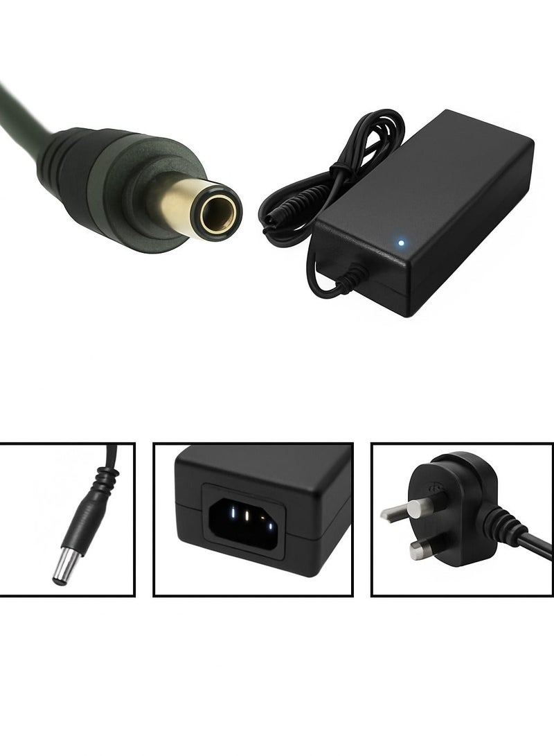 Hivision 12V 3A Power Supply Adapter – AC 100-240V to DC 12V 36W Universal Power Adapter with UK Plug & 5.5×2.1mm DC Connector for CCTV Cameras, LED Strips, Routers, DVR, NVR & Electronic Devices - Image 3