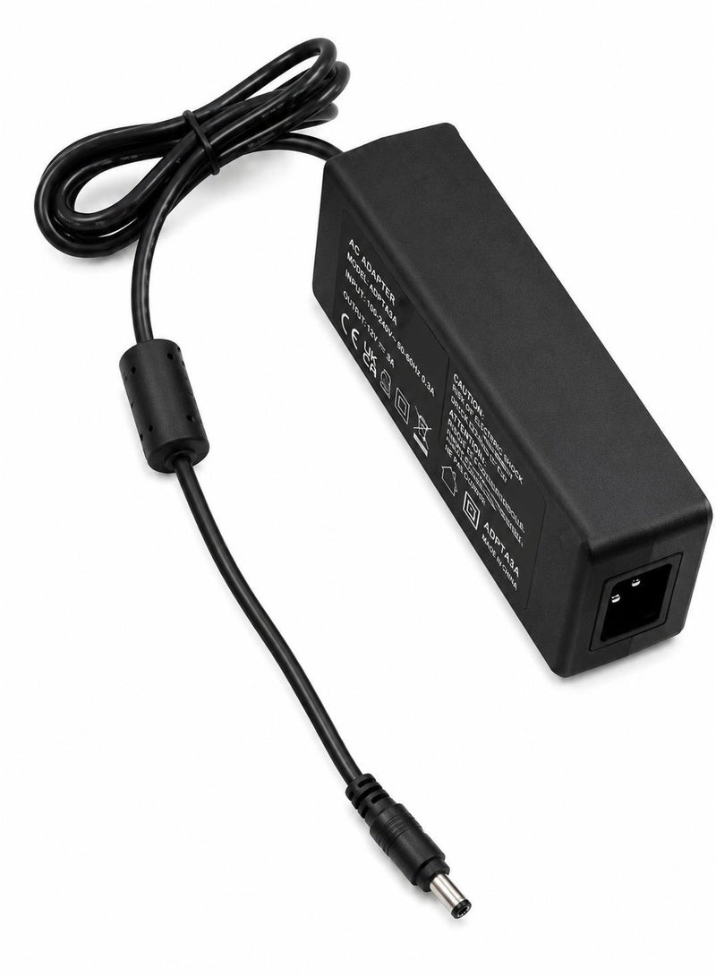 Hivision 12V 3A Power Supply Adapter – AC 100-240V to DC 12V 36W Universal Power Adapter with UK Plug & 5.5×2.1mm DC Connector for CCTV Cameras, LED Strips, Routers, DVR, NVR & Electronic Devices - Image 4