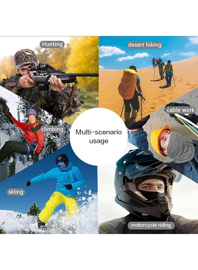 Breathable Full Face Balaclava, UV Wind Proof, for Skiing Running Motorcycle Fishing Outdoor - Image 4