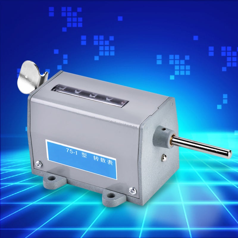 5-Digit Resettable Mechanical Revolution Counter - Humanization Design Rotary Counter for Cable Length Recording, Machinery Revolving Measurement - Image 2