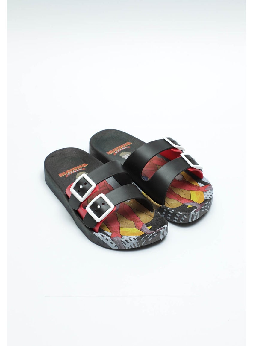 Gezer - Summer Braveman Non-Slip Sole Two Buckle Boys' Slippers - Image 1