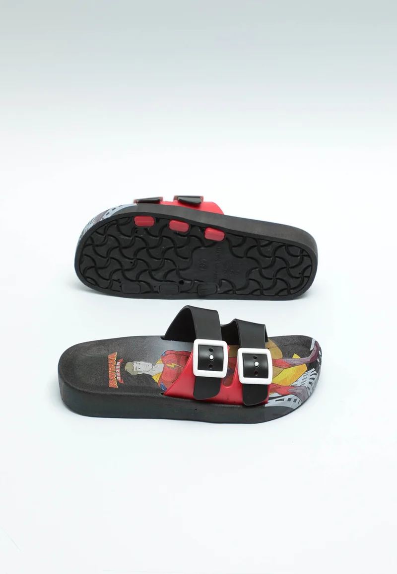 Gezer Summer Braveman Non-Slip Sole Two Buckle Boys' Slippers