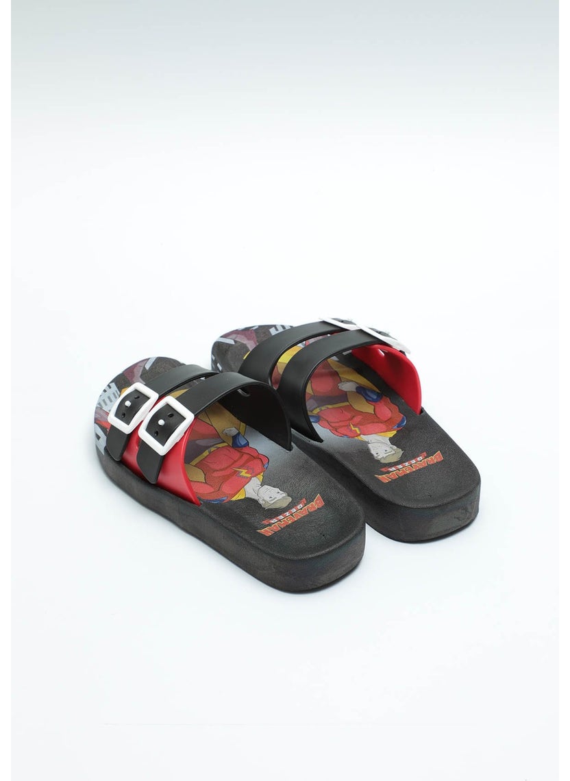 Gezer - Summer Braveman Non-Slip Sole Two Buckle Boys' Slippers - Image 1