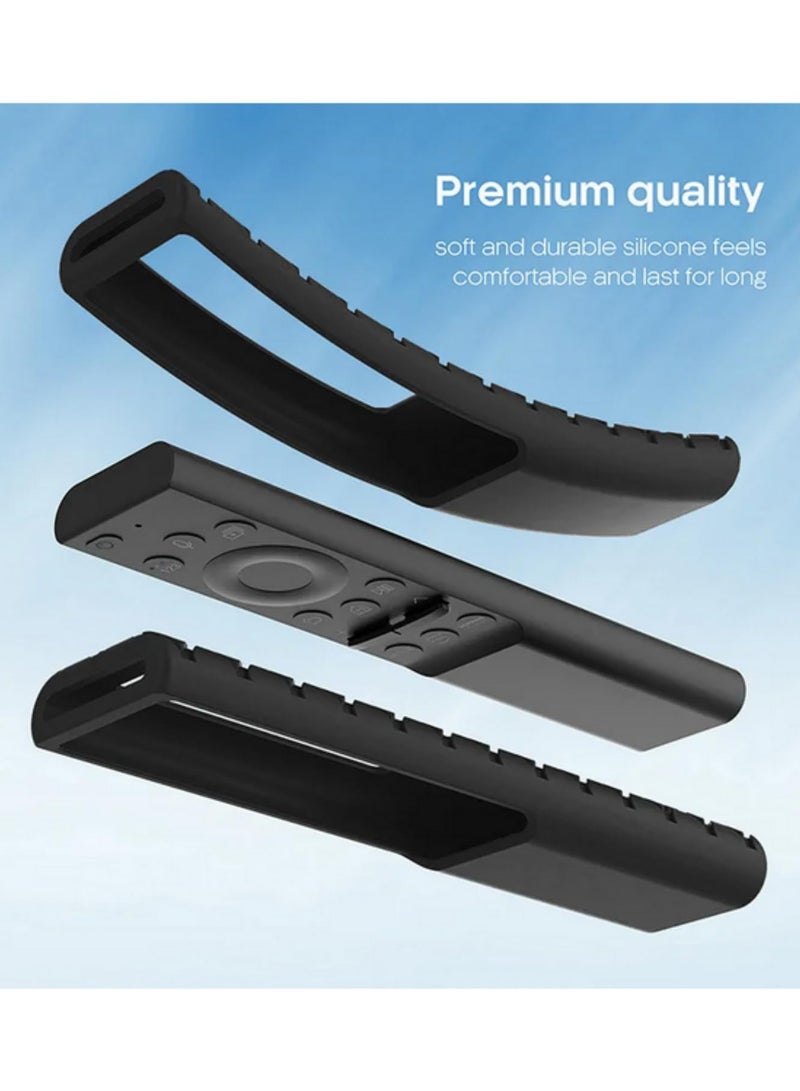 Silicone Protective Case For 2022 Samsung Solar Remote Control BN59 BN68 Smart TV Shockproof Cover Sleeve For TM-1990C 2180 Durable Flexible Soft Fit Anti Slip Grip Full Body Protection  - Image 4