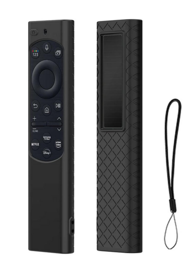 Silicone Protective Case For 2022 Samsung Solar Remote Control BN59 BN68 Smart TV Shockproof Cover Sleeve For TM-1990C 2180 Durable Flexible Soft Fit Anti Slip Grip Full Body Protection  - Image 1