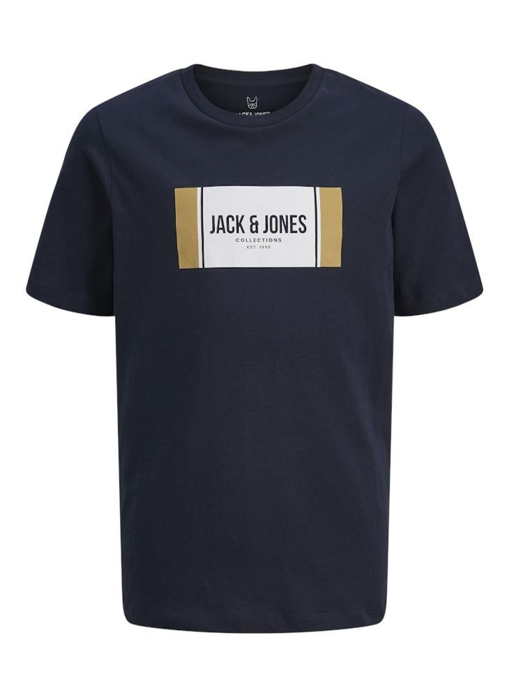 Jack & Jones Junior Kids Jjhayato Crew Neck T-Shirt - Image 5