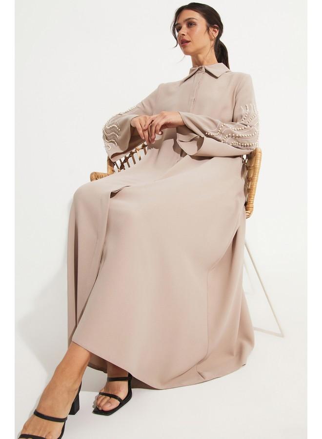 جون فستان مزين باللؤلؤ - Image 5