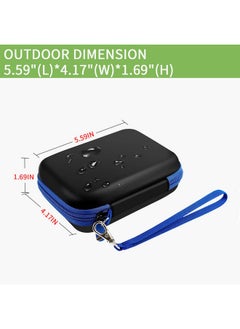 ALKOO Universal Hard Case For Anbernic Rg35Xx/Rg353V/R36S Handheld Game Consoles Fits Retro Mini Players With Charging Cable Earpods Batteries And Accessories Black  - Image 5