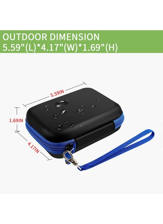 ALKOO Universal Hard Case For Anbernic Rg35Xx/Rg353V/R36S Handheld Game Consoles Fits Retro Mini Players With Charging Cable Earpods Batteries And Accessories Black  - Image 5