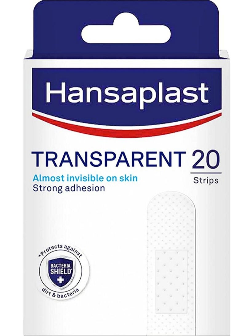 هانزابلاست شرائط لاصقة قوية شفافة 20 شريط - Image 1