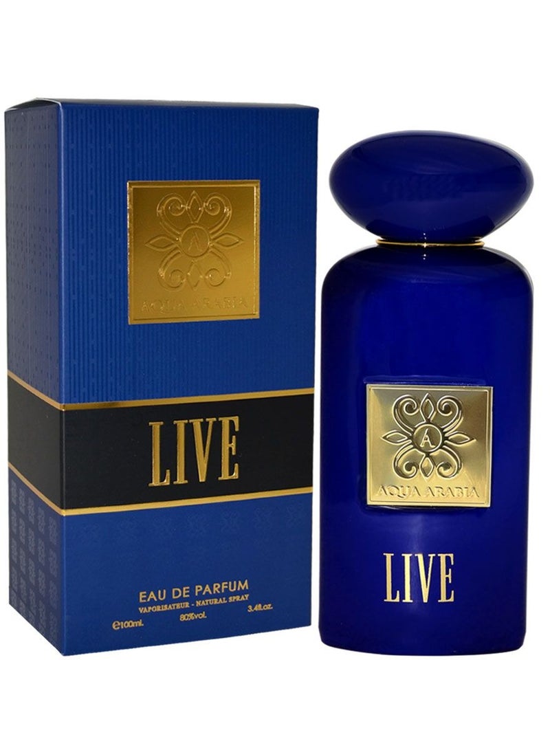 Shaikh Saeed Aqua Arabia Live Perfume for Men Eau De Parfum 100ml - Image 2