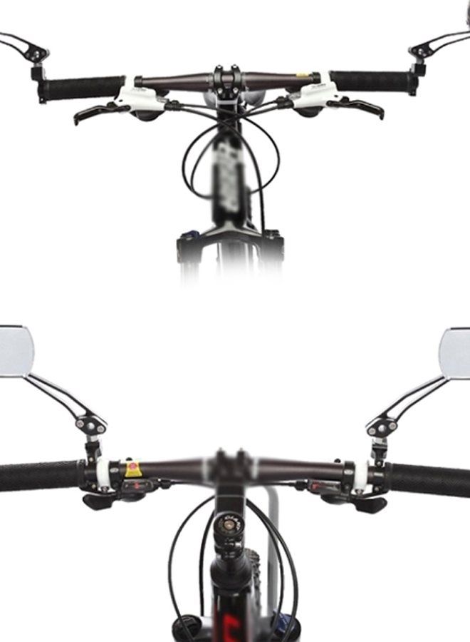 NIBEMINENT Aluminum Alloy Mountain Bike Handlebar Rearview Mirror 20.5x8.7x5.4cm  - Image 3