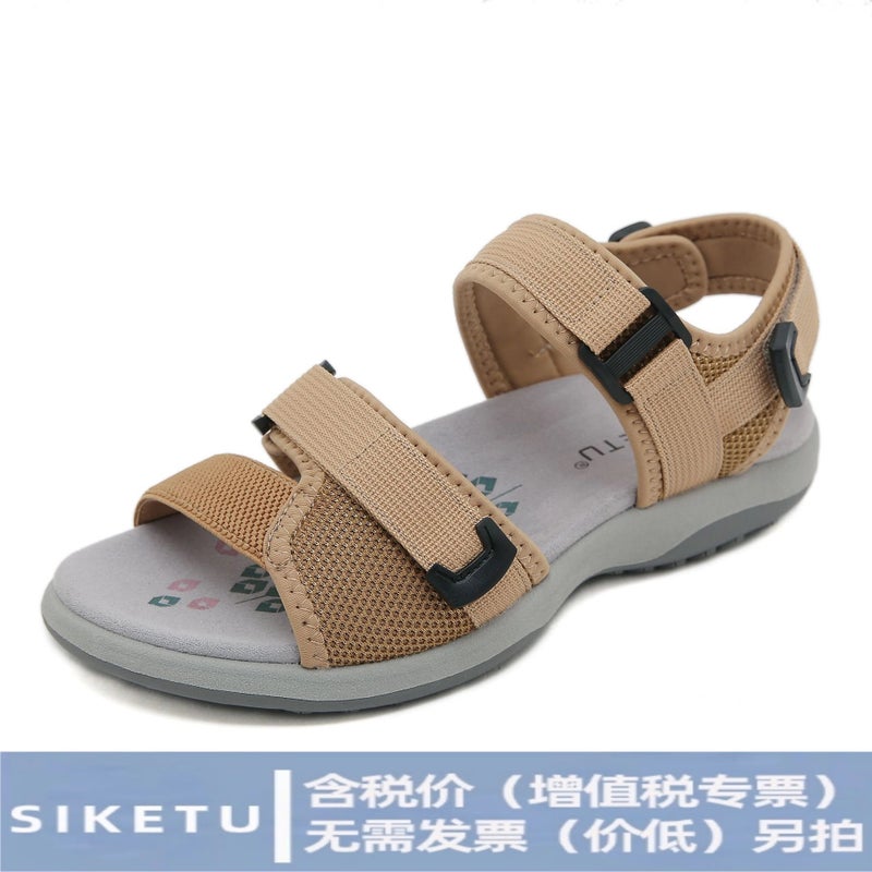 [Sold Out, No Restock] K6357-7 New Model 2025 Export Sports Sandals Woven Fabric Velcro Large Size Women'S Shoes - Image 2