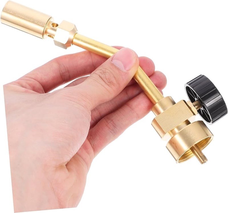 Brass Propane Torch Head with Flame Control for Soldering Brazing and Thawing - Image 4