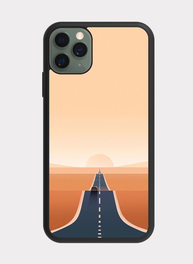 PXLAAT iPhone 11 Pro Max case cover Desert Road  - Image 1