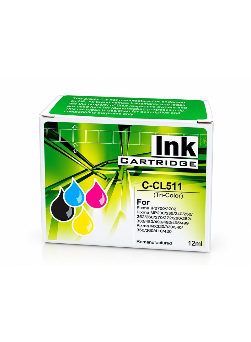 INK PG 510 CL 511 510XL 511XL Compatible Ink Cartridge for Canon MP230 MP250 MP280 MP2510 MP480 MP492 MP495 IP2700 IP2702 MX320 MX330 MX3510 Printers. - Image 5